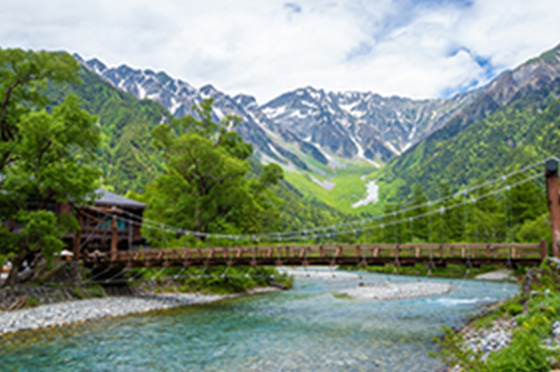 田代橋・穂高橋の写真