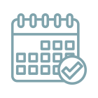 カレンダーのアイコン